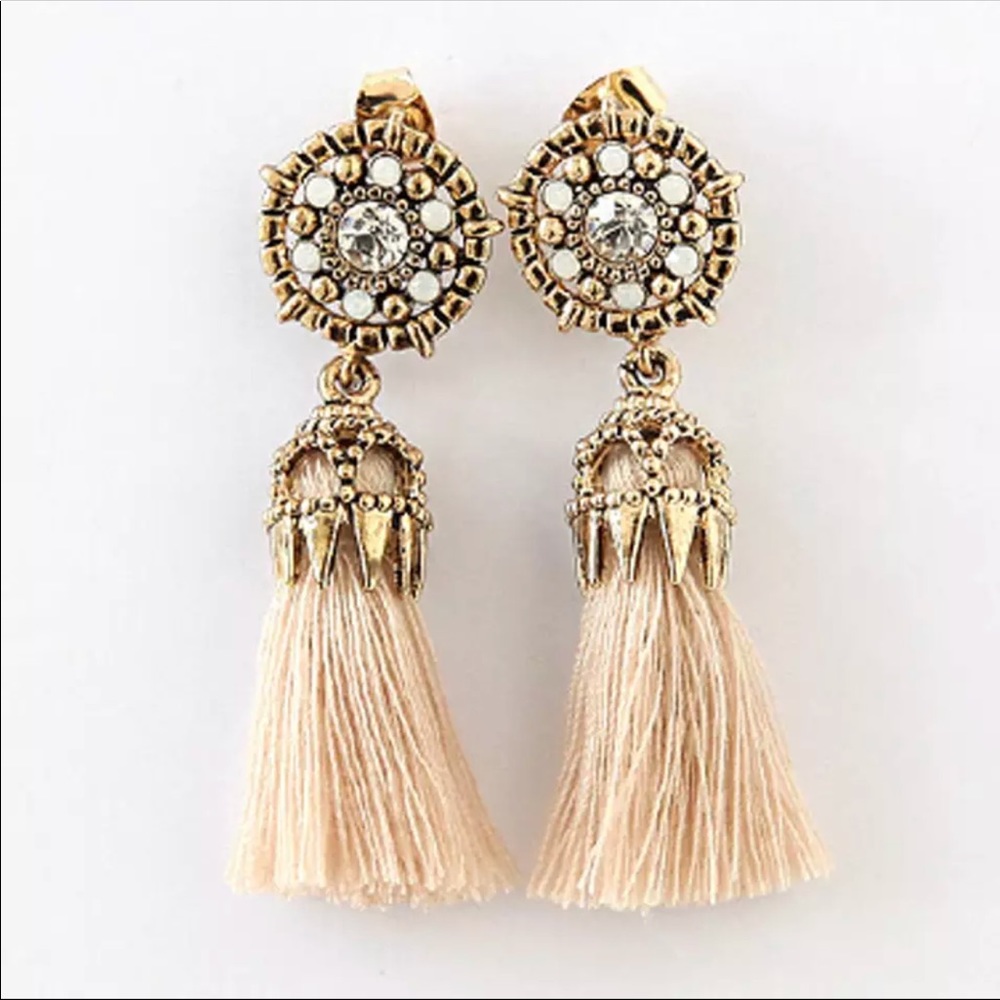🟡CLEARANCE🟡FASHION TASSEL EARRINGS NIP - Picture 4 of 6